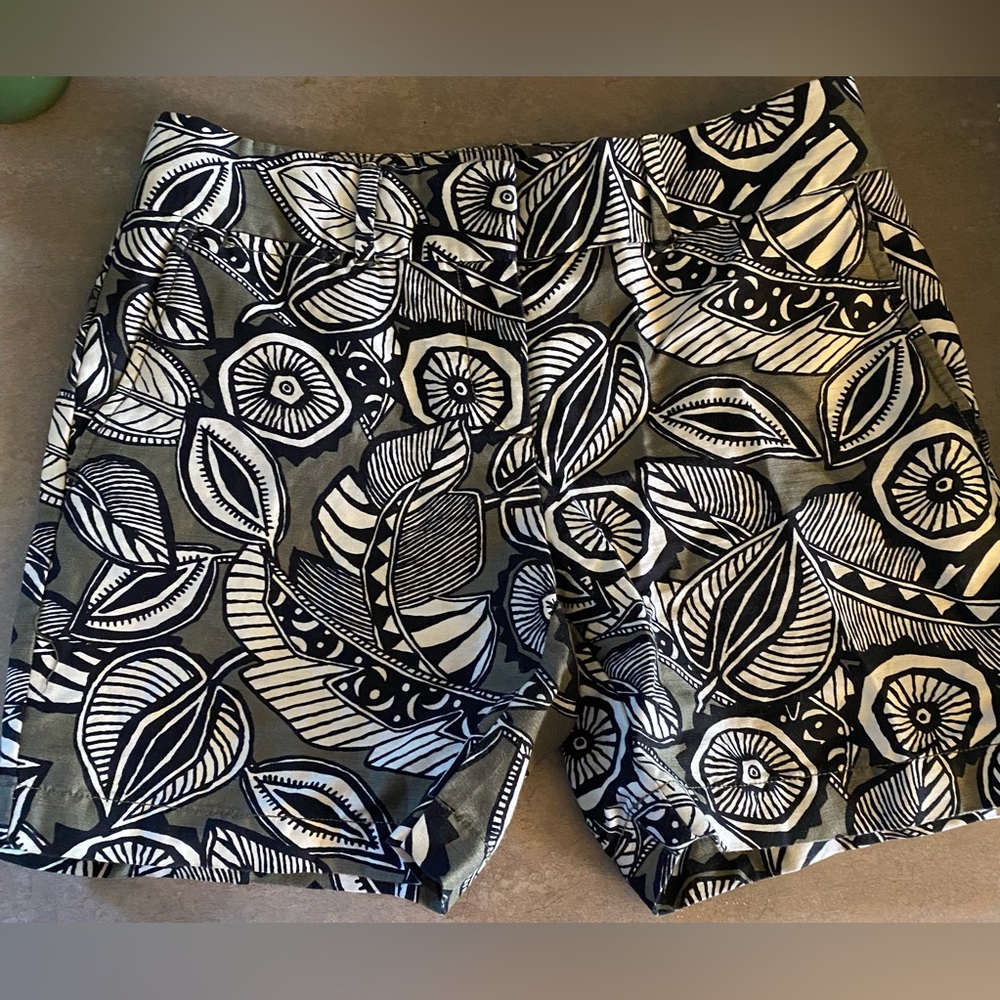 Ann Taylor Loft Printed Shorts size 0